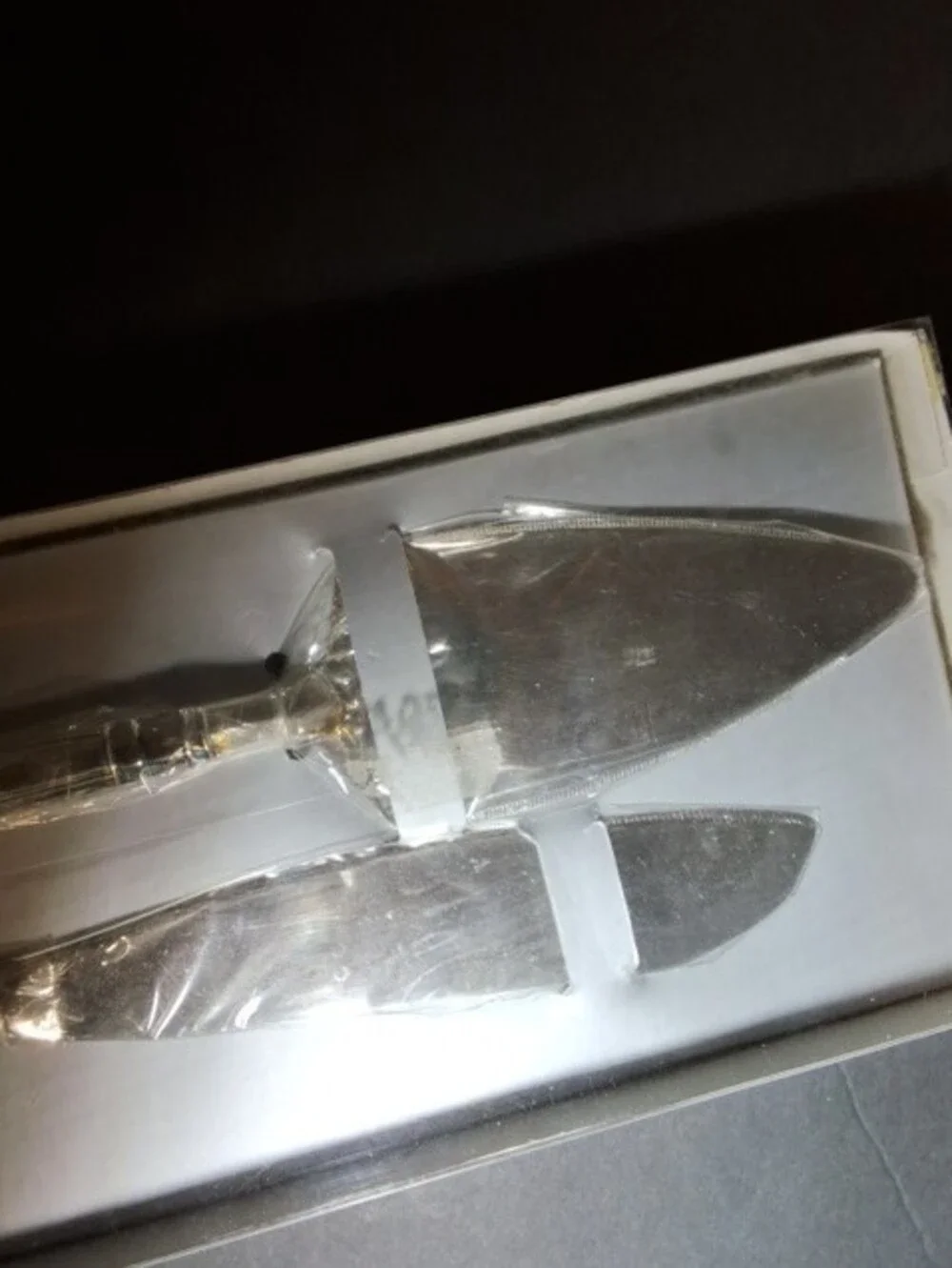 Wilton Silver Cake Knife and Server Set - Silver
